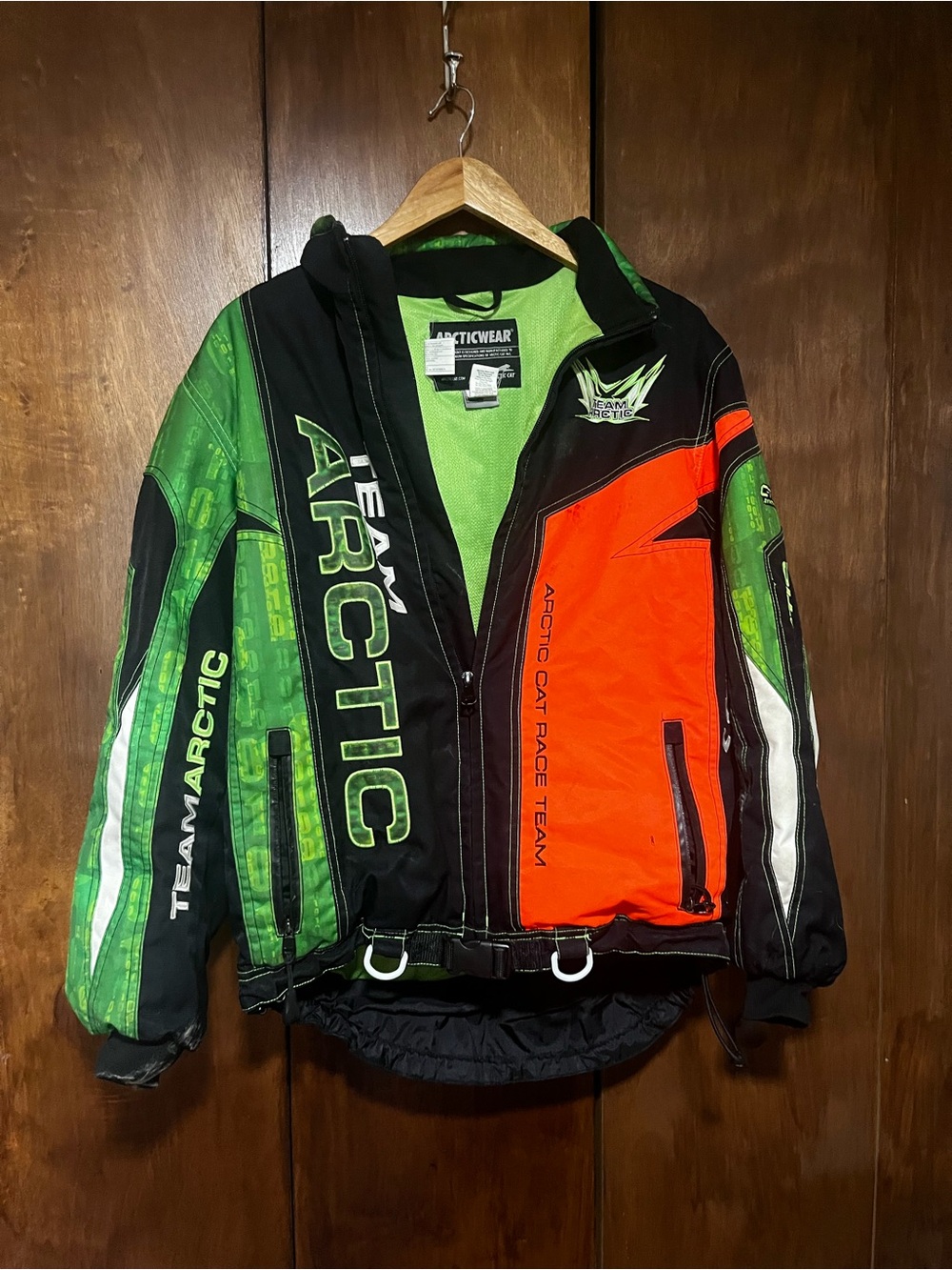 Arctic cat Arcticwear On-Track Snowmobile Jacket C14/Youth M Team Arctic